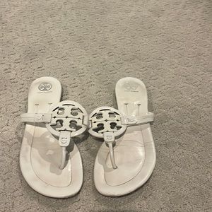 Tory Burch white sandals - size 10